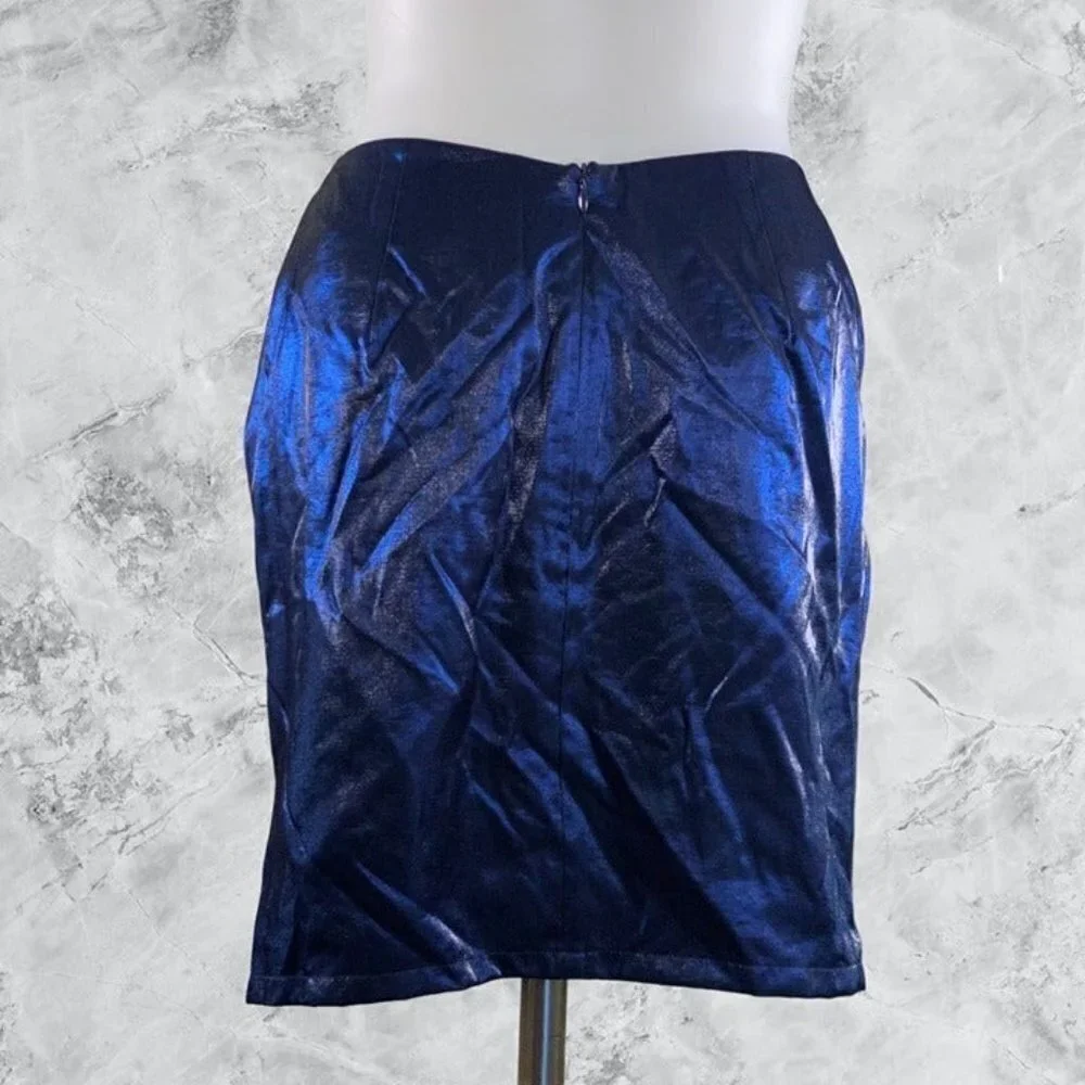 Lovers and Friends Napoli Mini Skirt in Indigo Blue